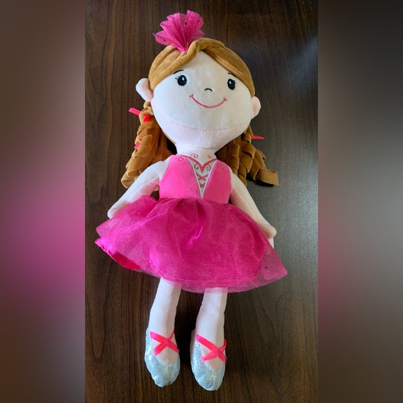 Plush Rug pink doll - Picture 1 of 2